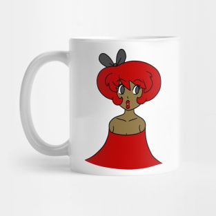 Cute Red Girl Mug